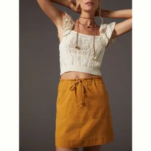 ✨ Anthropologie Mavericks Mini Skirt Sz XLP