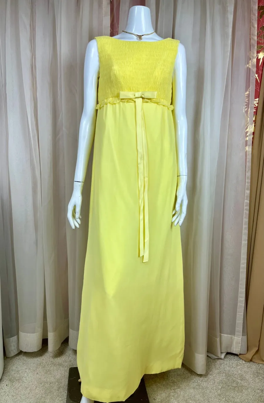 1960's Jilted Prom Date Gown