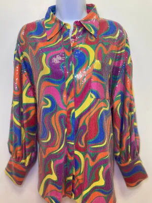 Alden Adair sparkle top