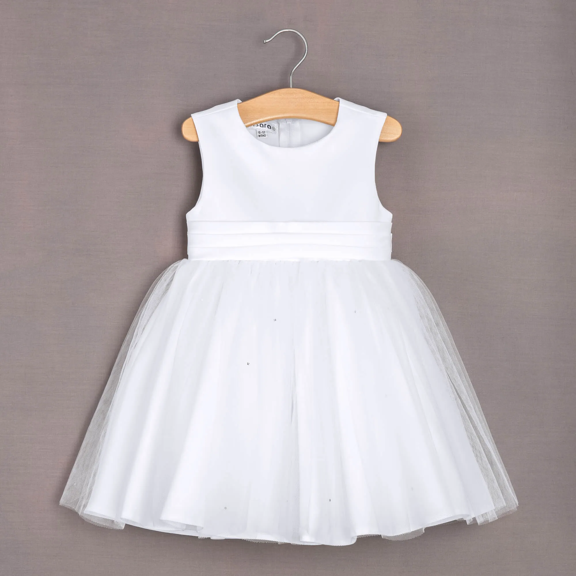 Baby Betsy Dress - White
