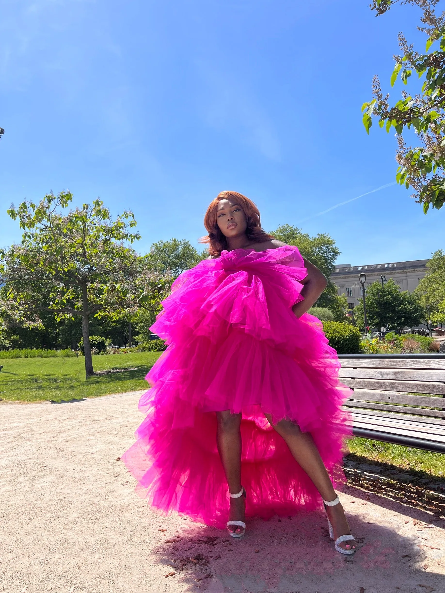 Babydoll Poof Dress