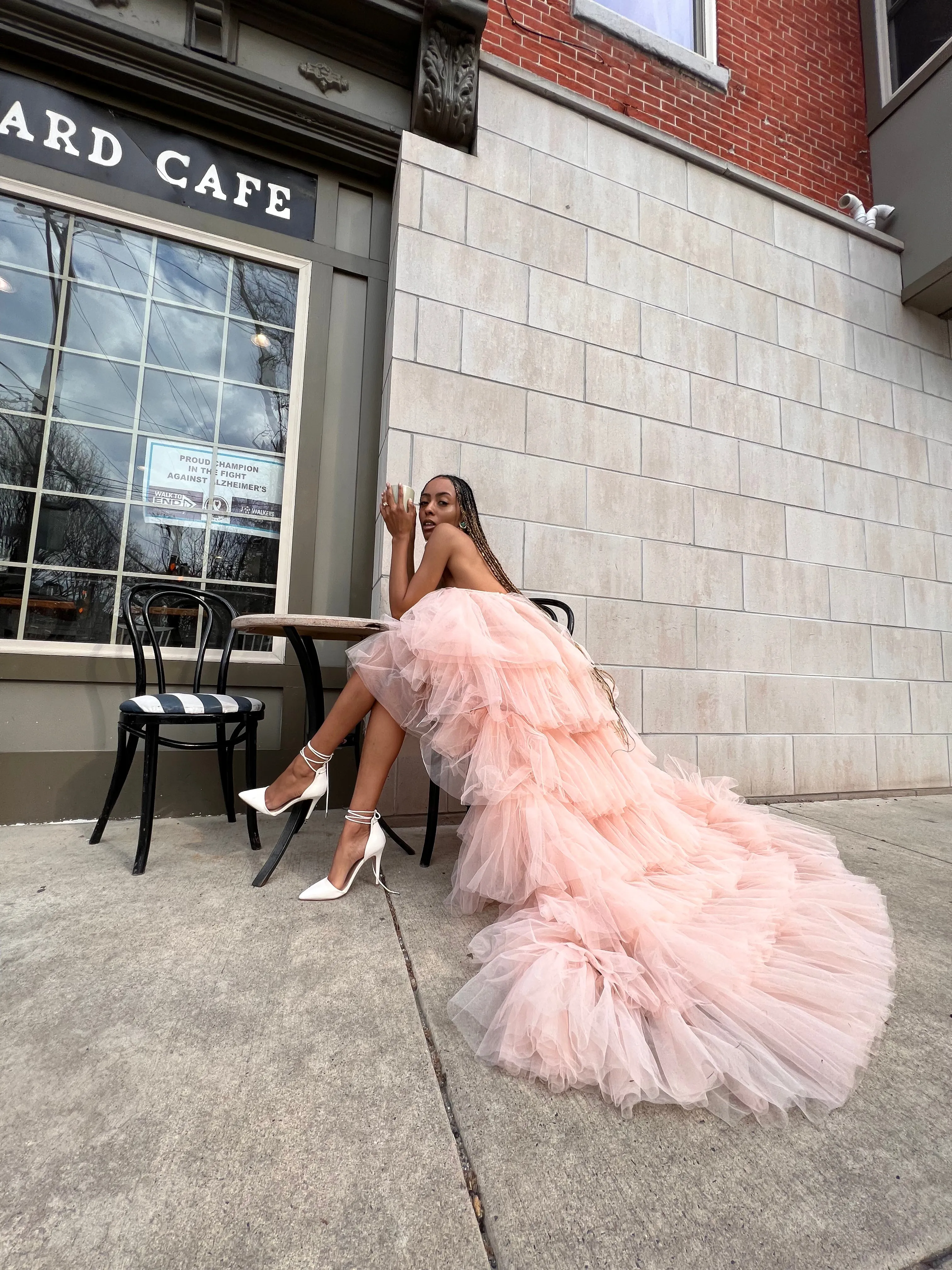 Babydoll Poof Dress