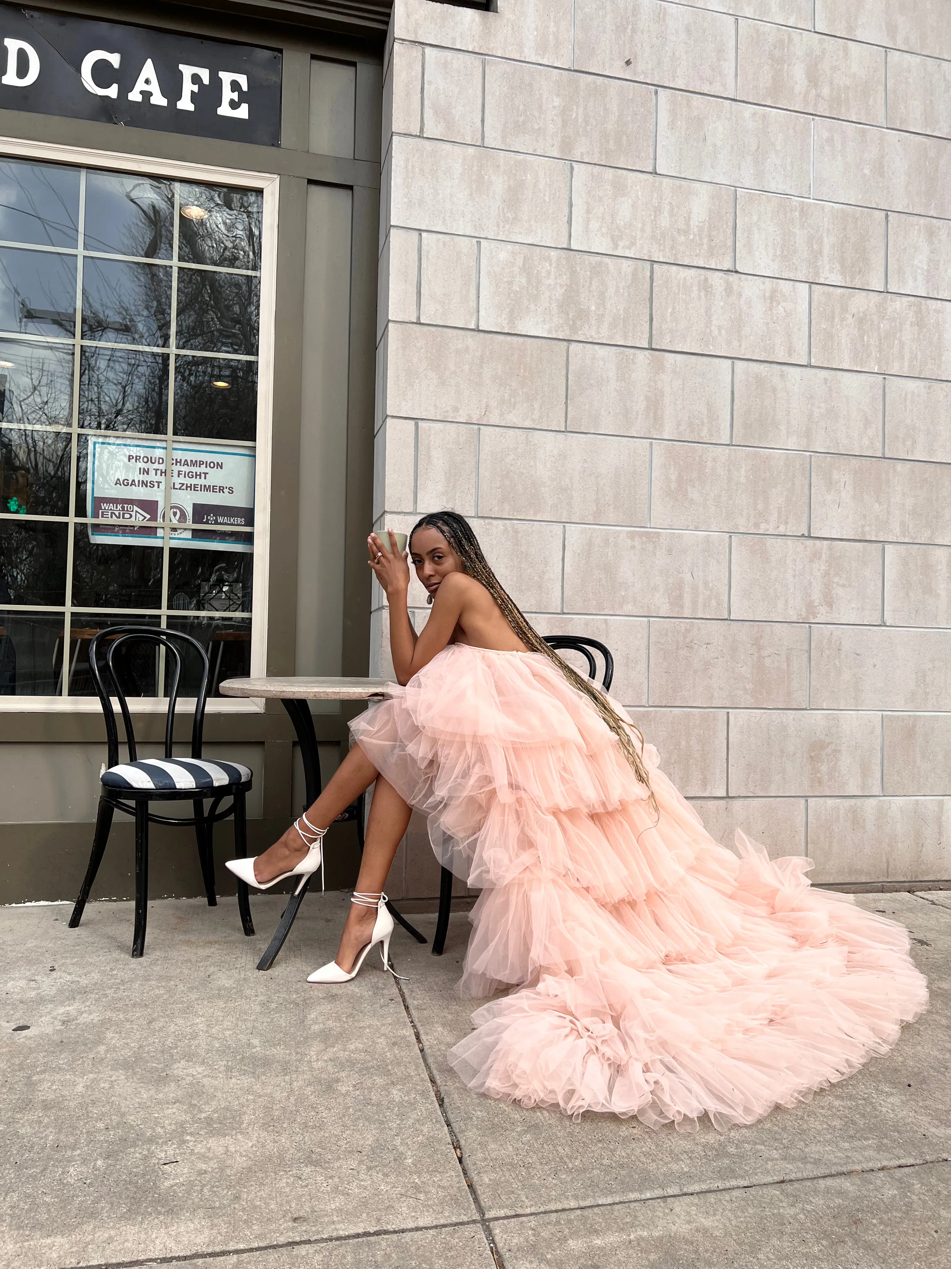 Babydoll Poof Dress