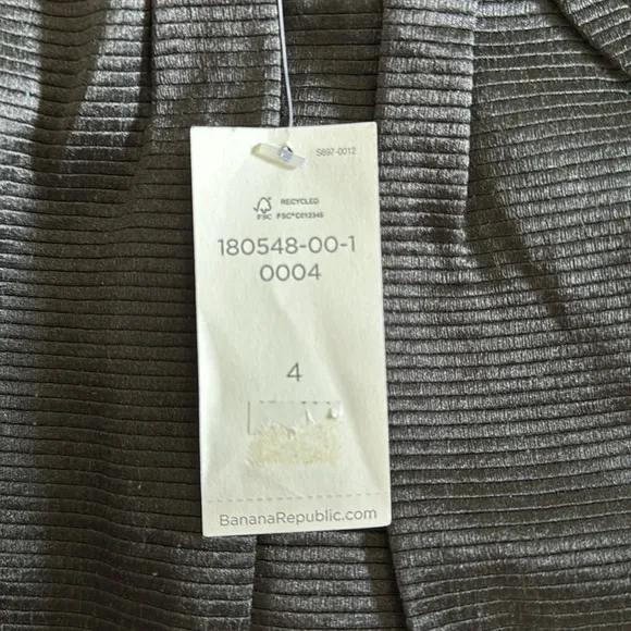 Banana Republic Black Mini Skirt NWT