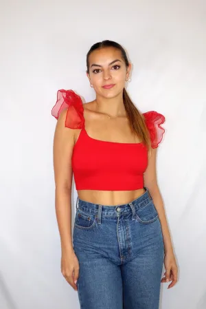 Belle Top Red