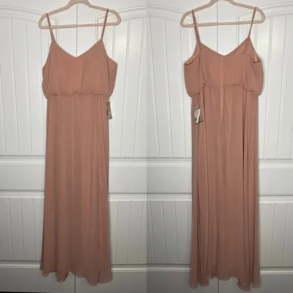 Birdy Grey Gwennie Dusty Rose Dress XXL NEW Bridesmaid Formal Gwinnie Prom