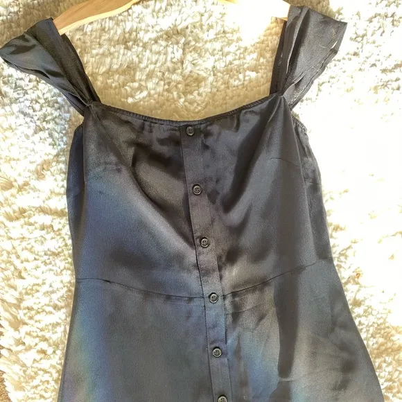 Black Cap Sleeve Reformation Dress 🌿🌟C5