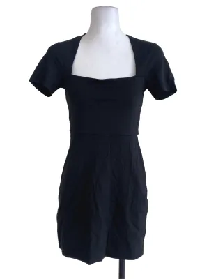 Black Claudie A Line Dress