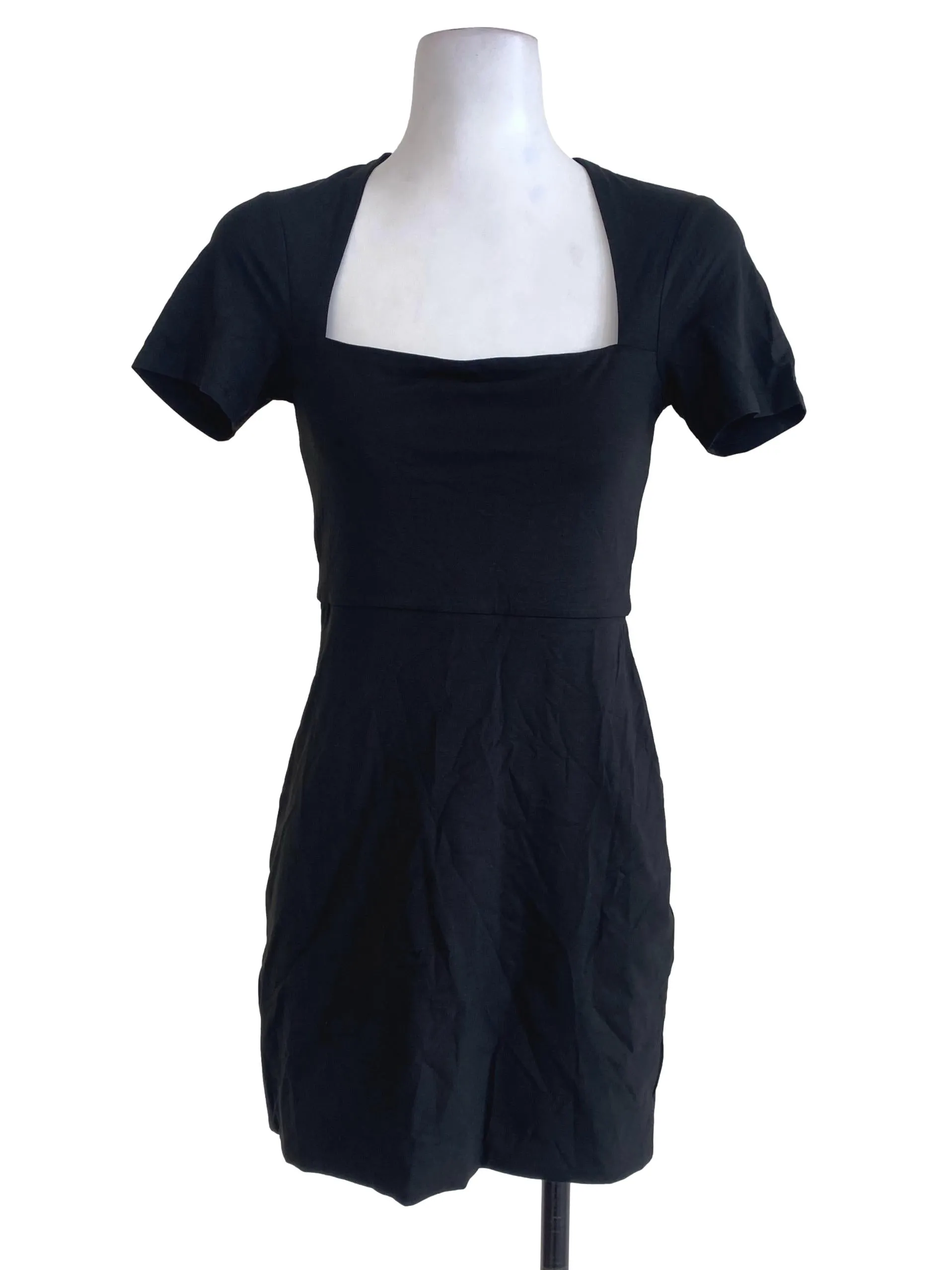 Black Claudie A Line Dress