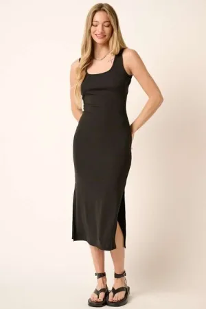 Black Midi Tank Dress