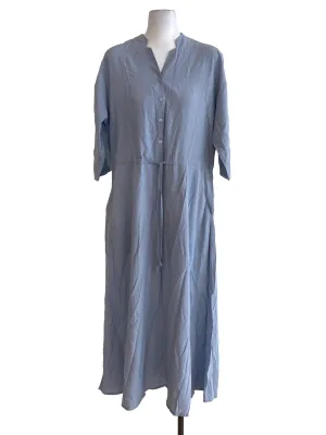 Blue Empire Dress