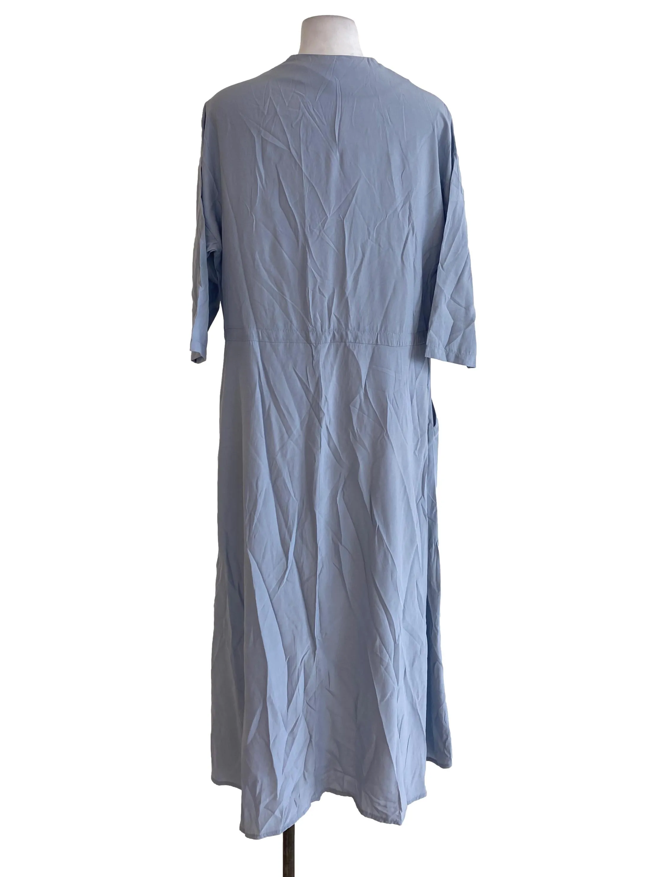 Blue Empire Dress