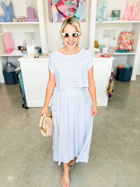 Boat Day Skirt Set