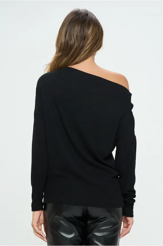 Brushed Knit Top