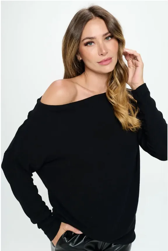 Brushed Knit Top