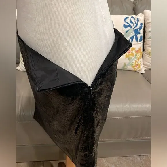 CACHE Sequined Mini Skirt