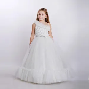 Cascade Gown Girls Formal Dress