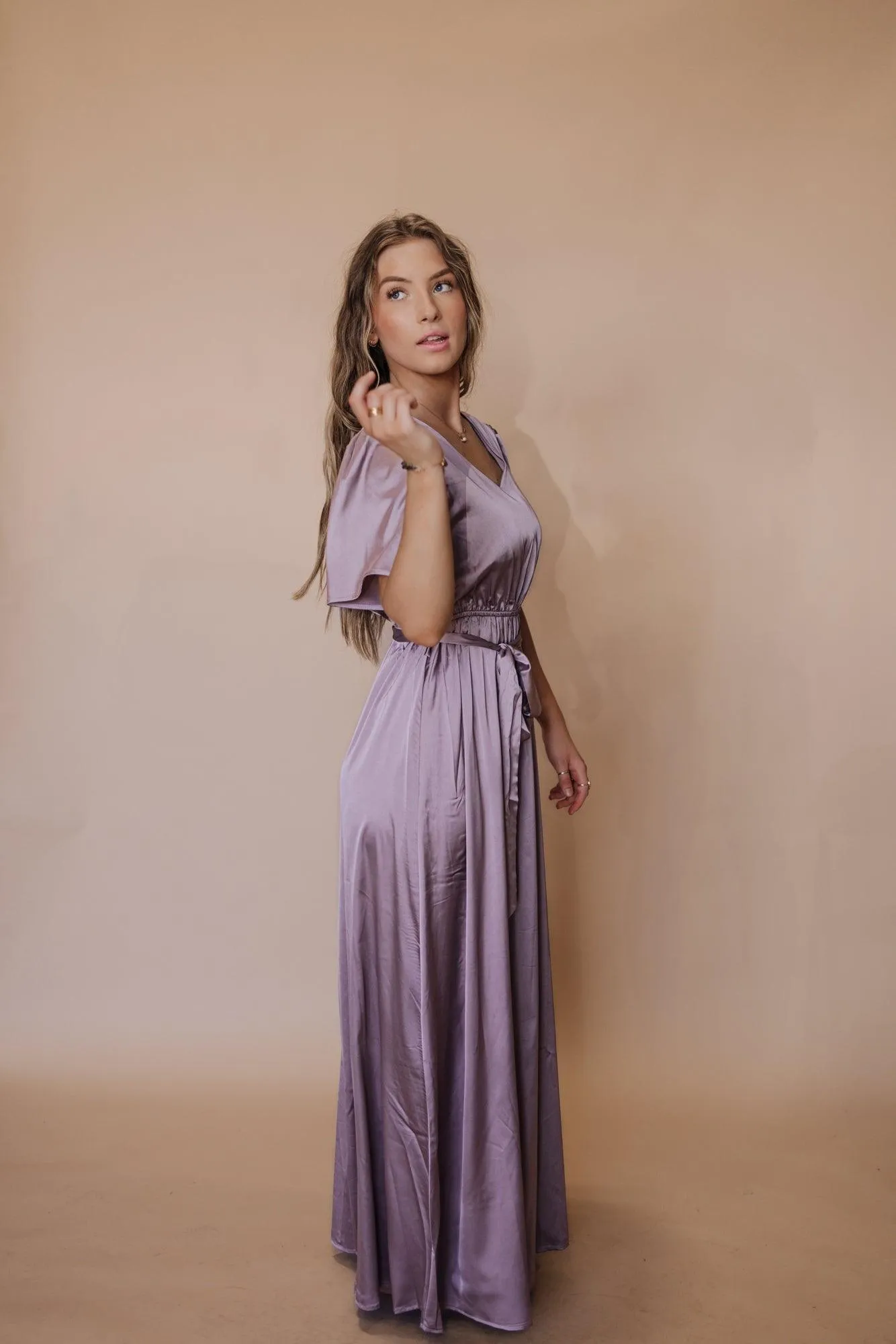 Chandra Dress in Lilac