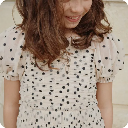 Charlene Dotty Tulle Dress
