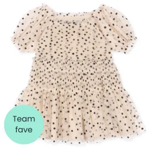 Charlene Dotty Tulle Dress