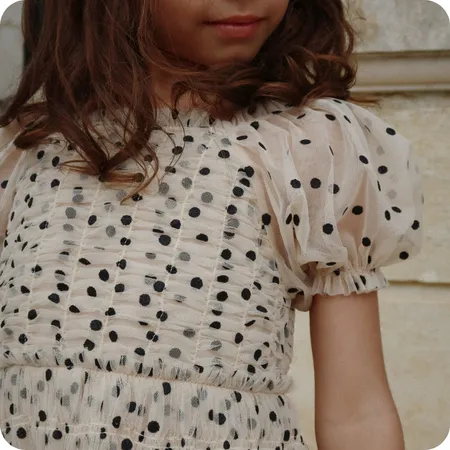 Charlene Dotty Tulle Dress
