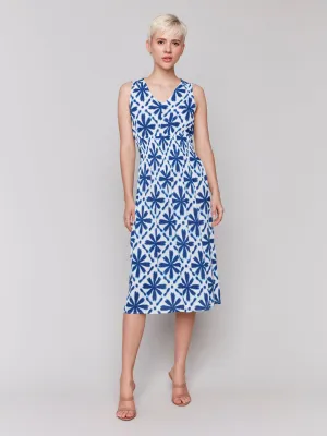 Charlie B Mosaic Print Dress