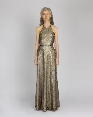 Cherish | Sequin Halter Gown