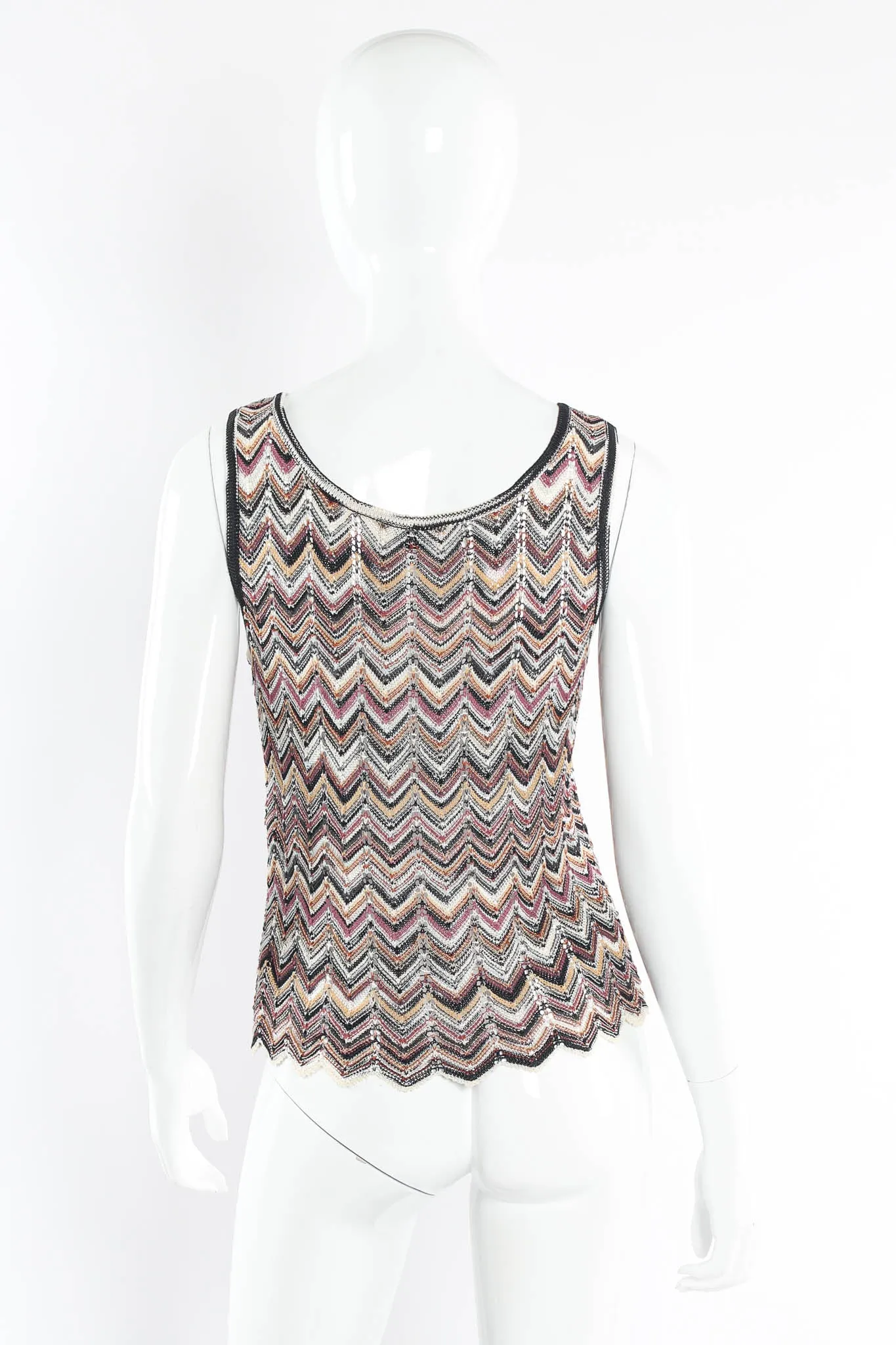 Chevron Stripe Cardigan, Top & Skirt Set