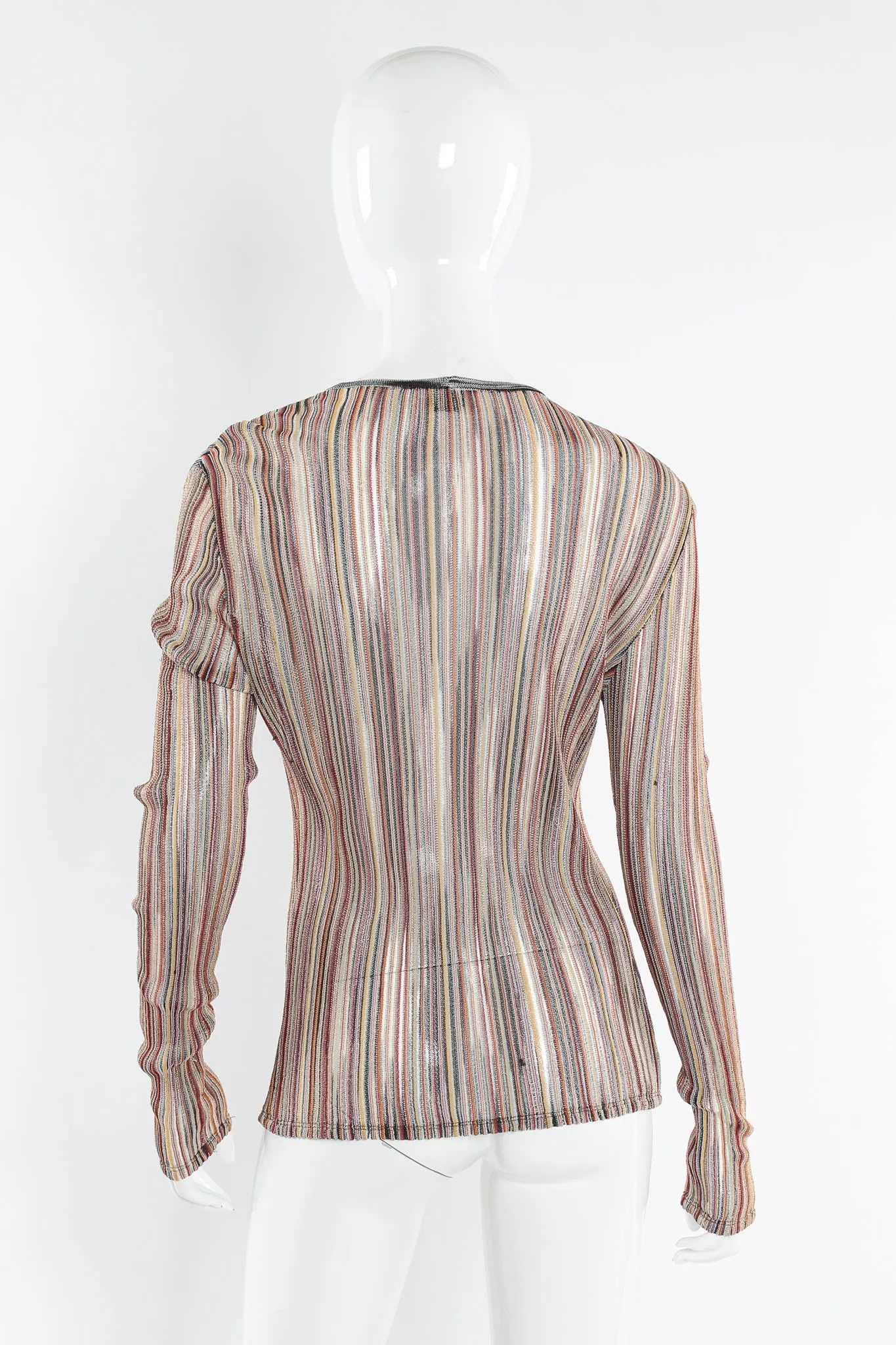 Chevron Stripe Cardigan, Top & Skirt Set