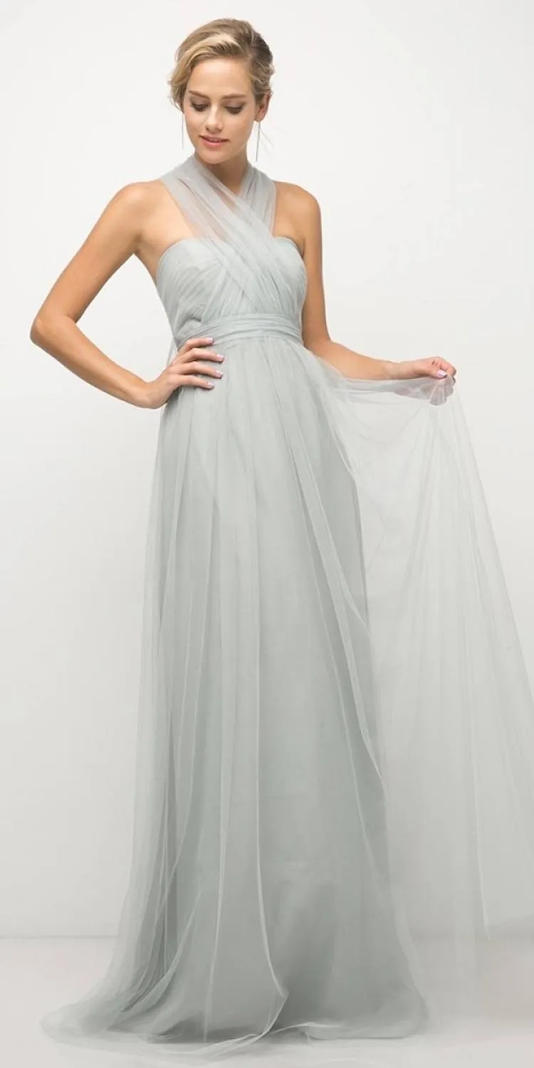 Cinderella Divine ET322 Tulle Infinity Style Long Dress