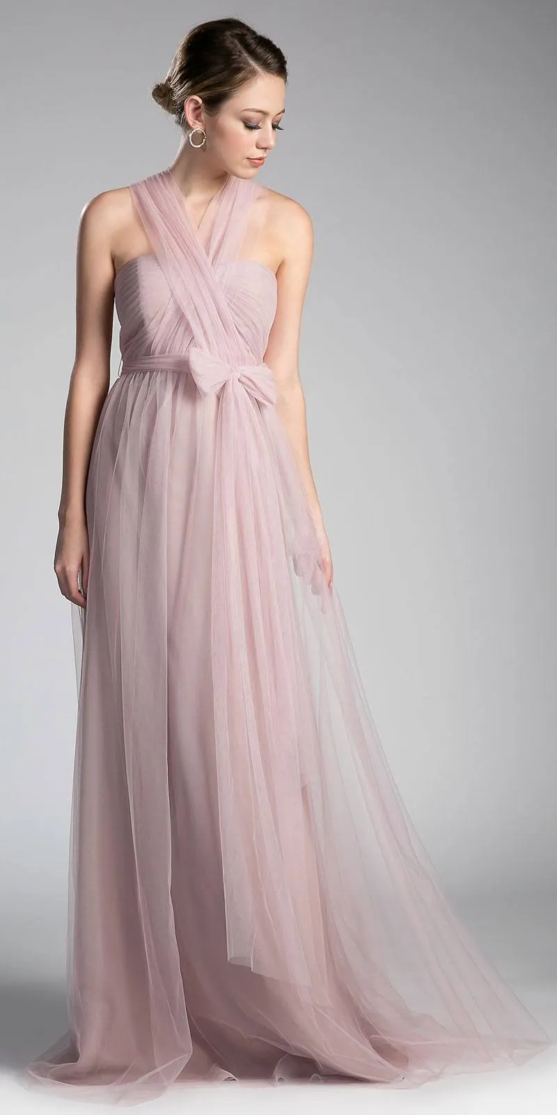 Cinderella Divine ET322 Tulle Infinity Style Long Dress