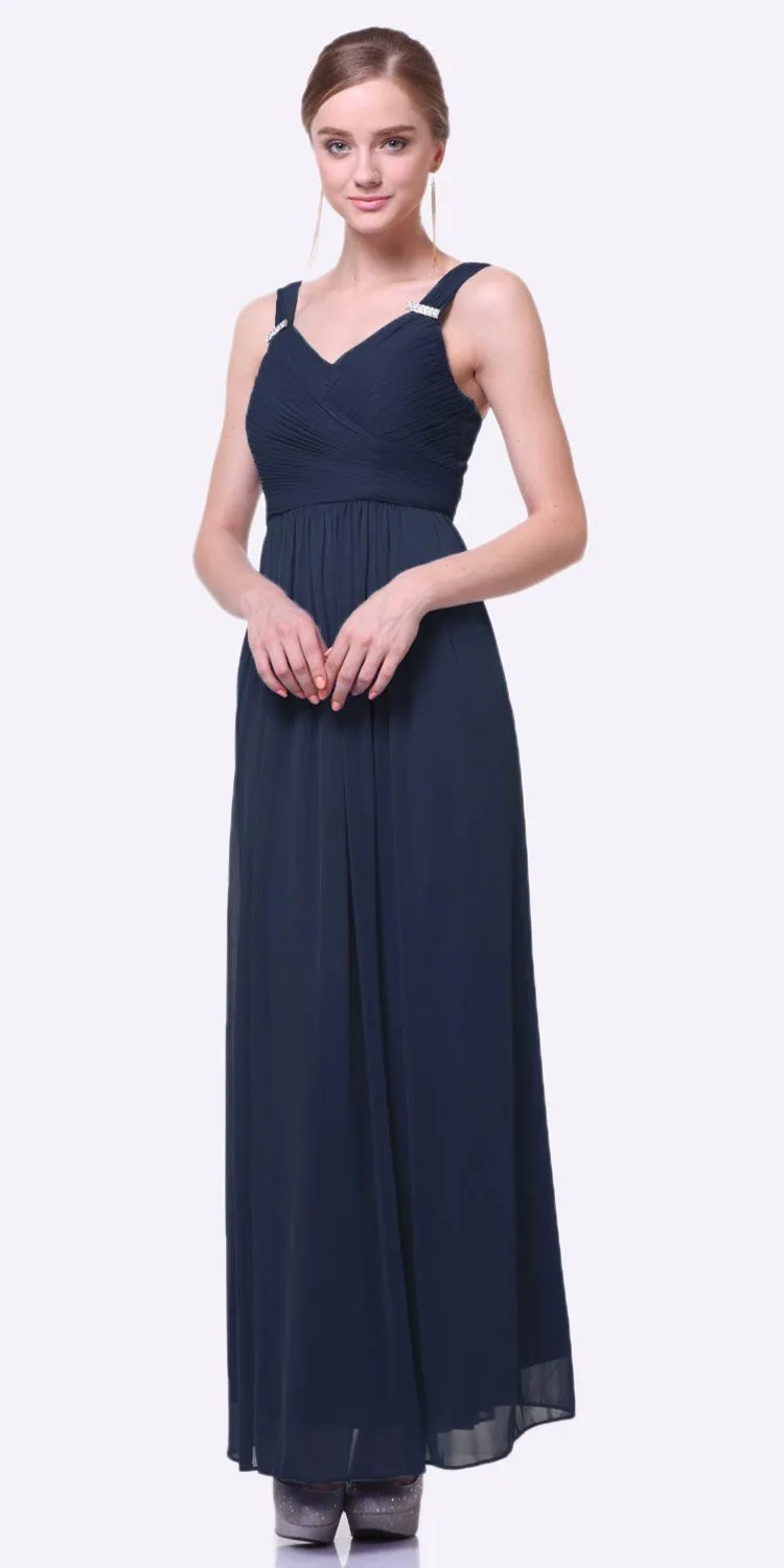 CLEARANCE - Cinderella Divine 3984 Long Chiffon Dress Sleeveless (Size XL)
