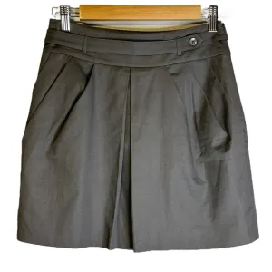 Club Monaco Misty Skirt in Jupe/Gray Pleated Academia Capsule NWT Women’s 00