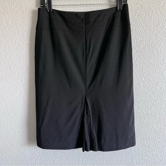 Club Monaco Womens Black Career Pencil Skirt