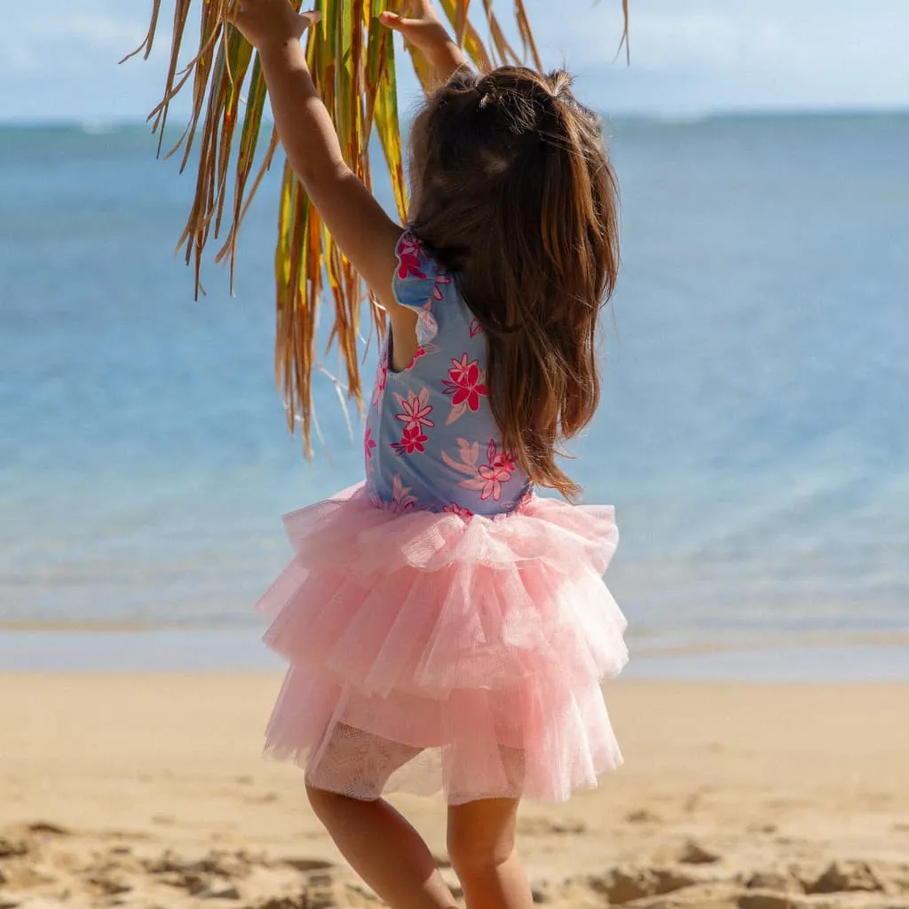 Coco Moon Flutter Sleeve Tutu Dress