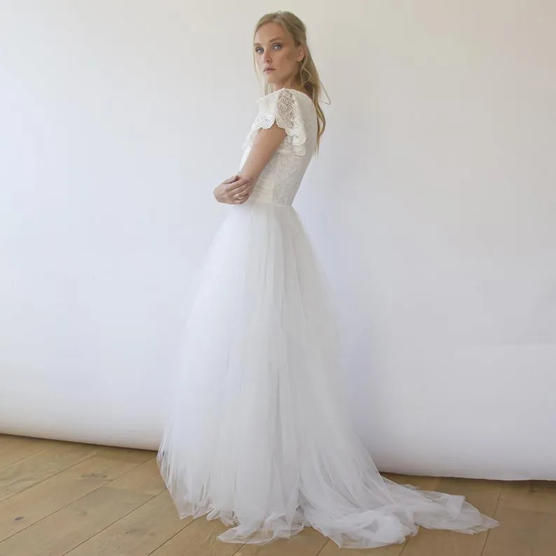 Curvy Puffy Tulle Dress #1293