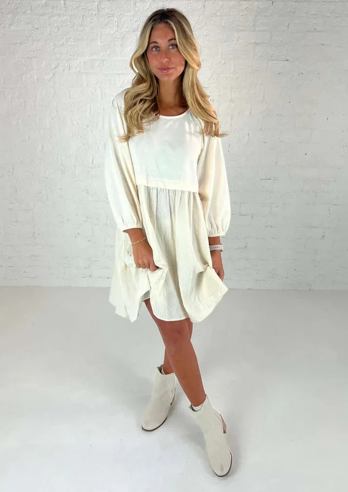 Dawn Dress in Ivory