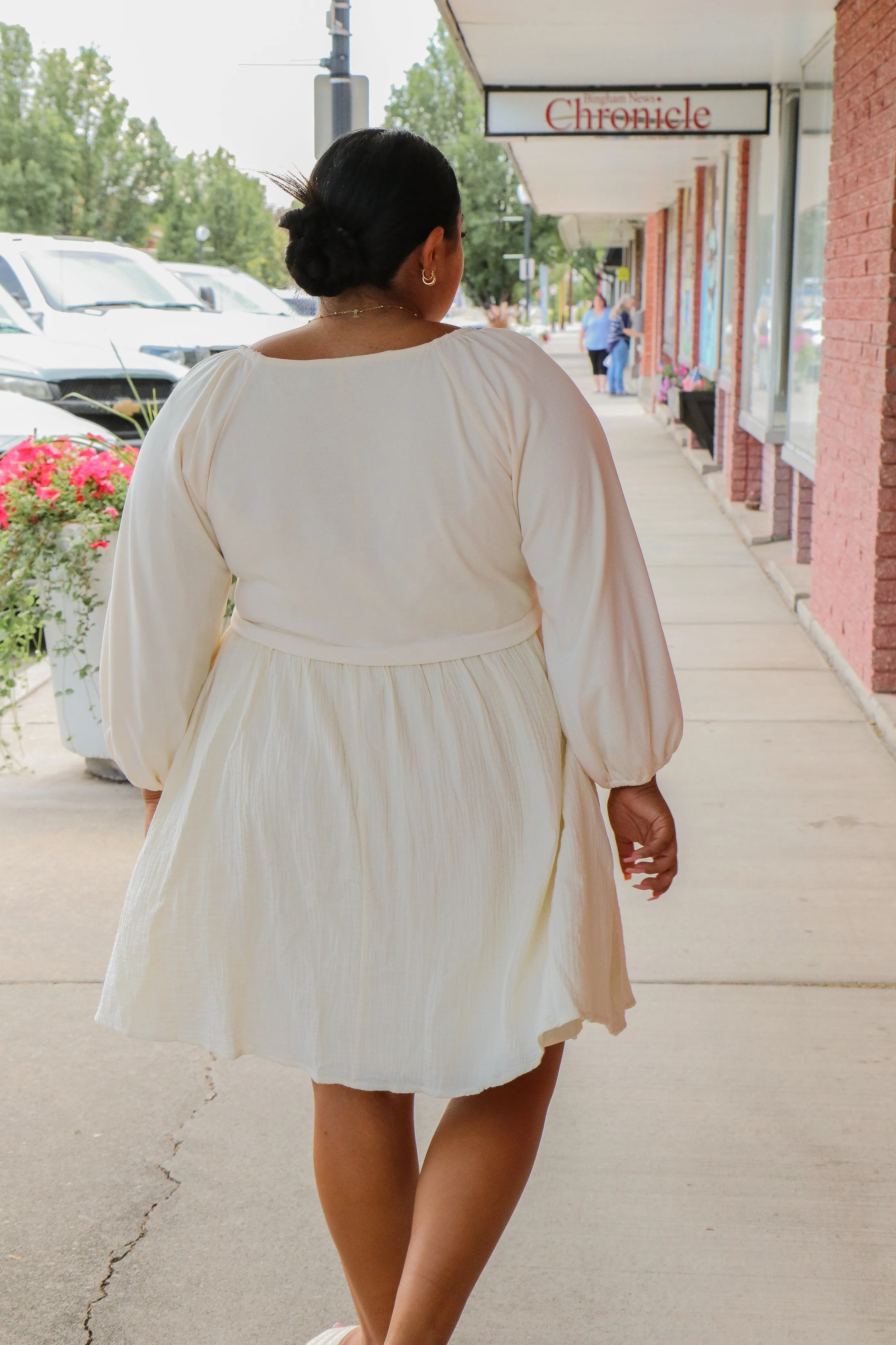 Dawn Dress in Ivory