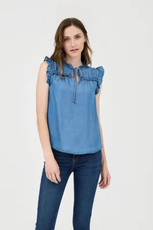 Deidra Denim Top