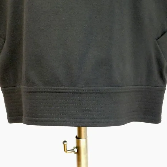 Diane Von Furstenberg- Mini Skirt - Black - Size 6-Pockets- Stitching and Bandin