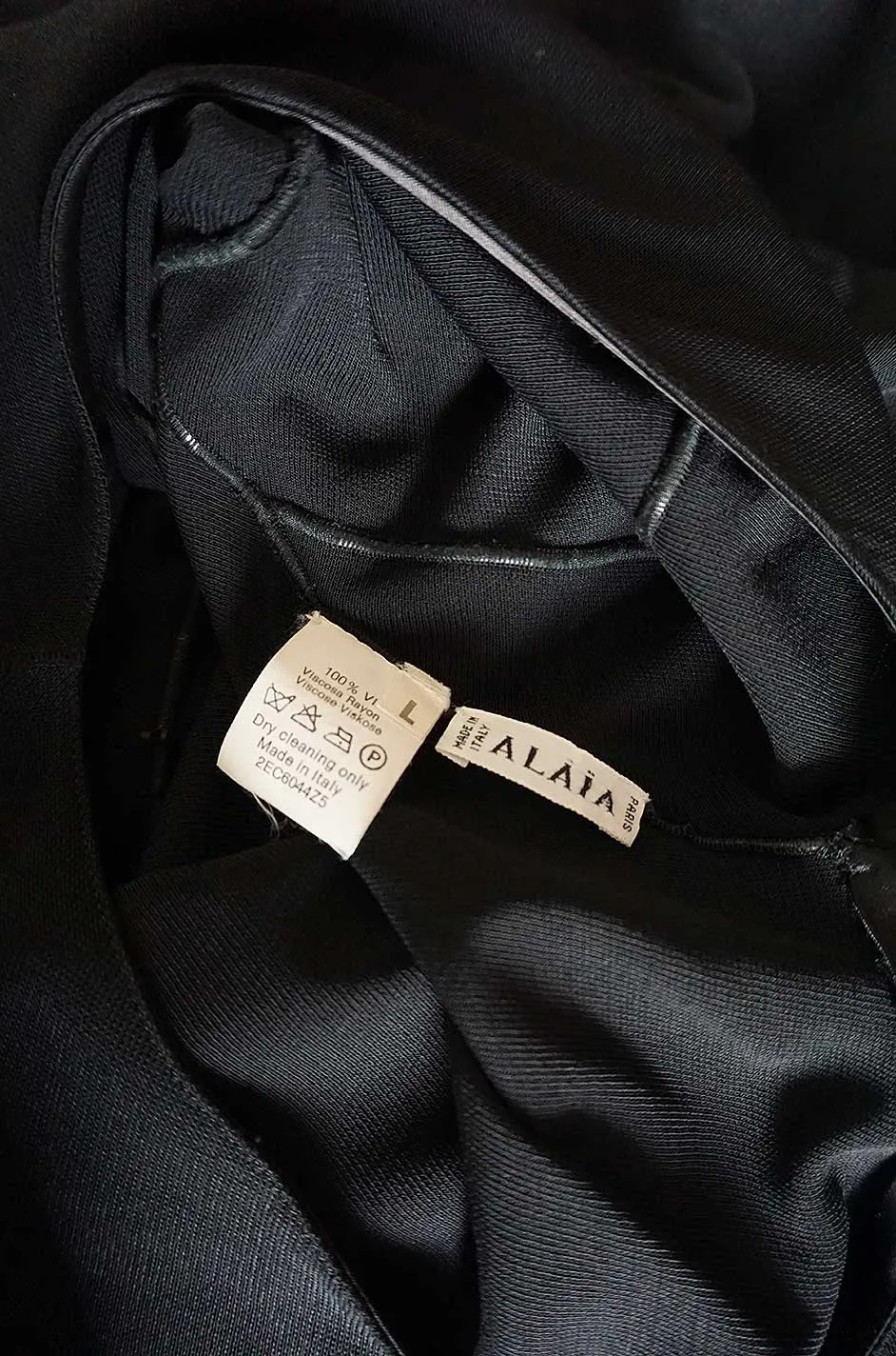 Documented F/W 2001 Azzedine Alaia Couture Runway Dress
