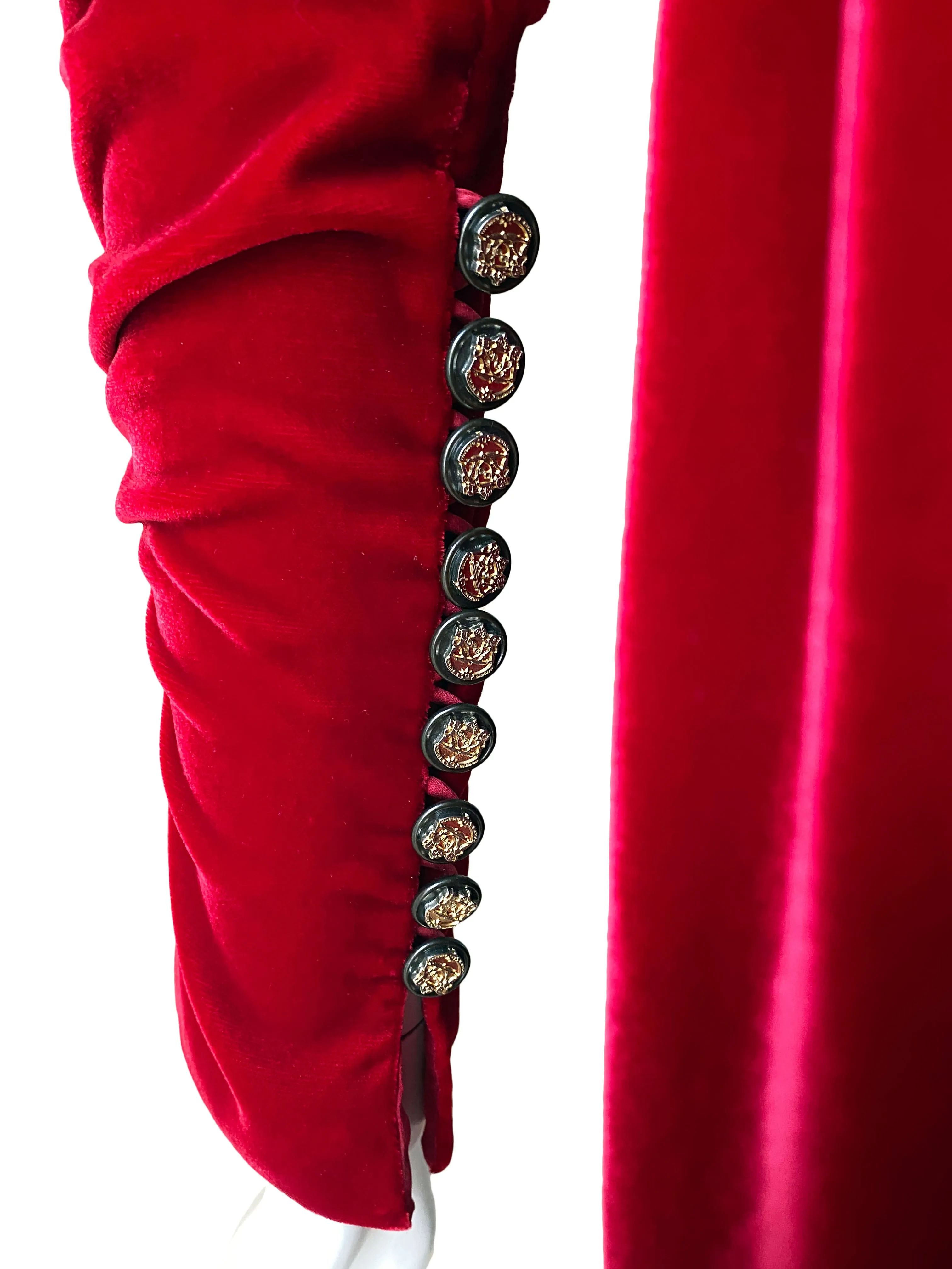 Dolce & Gabbana A/W 2006 Embellished Velvet Dress