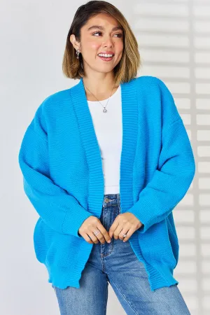 Dropped Shoulder Cardigan