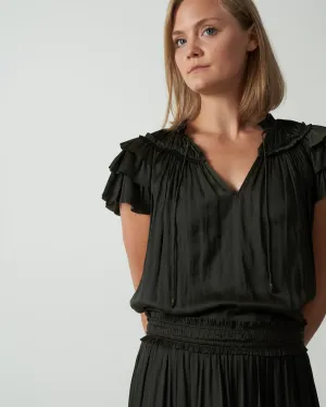 elissa top - forest