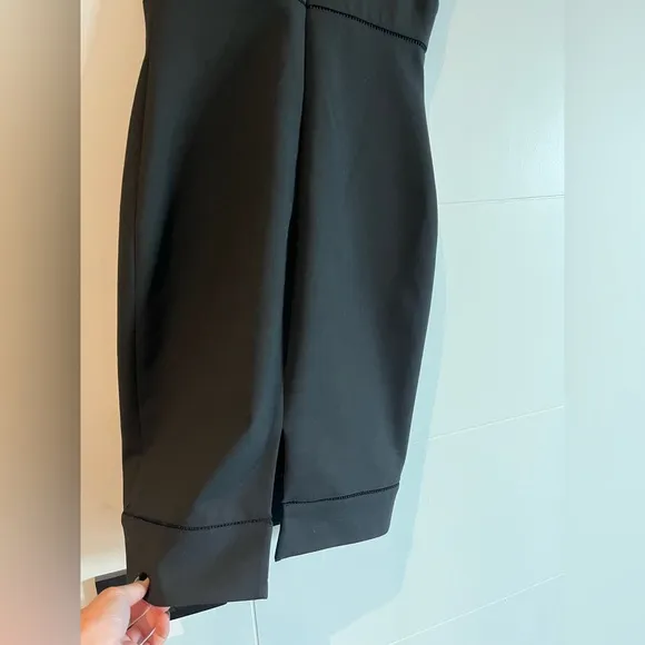 ELIZABETH &amp; JAMES 'Suzi' Drop-Stitch Little Black Dress LBD