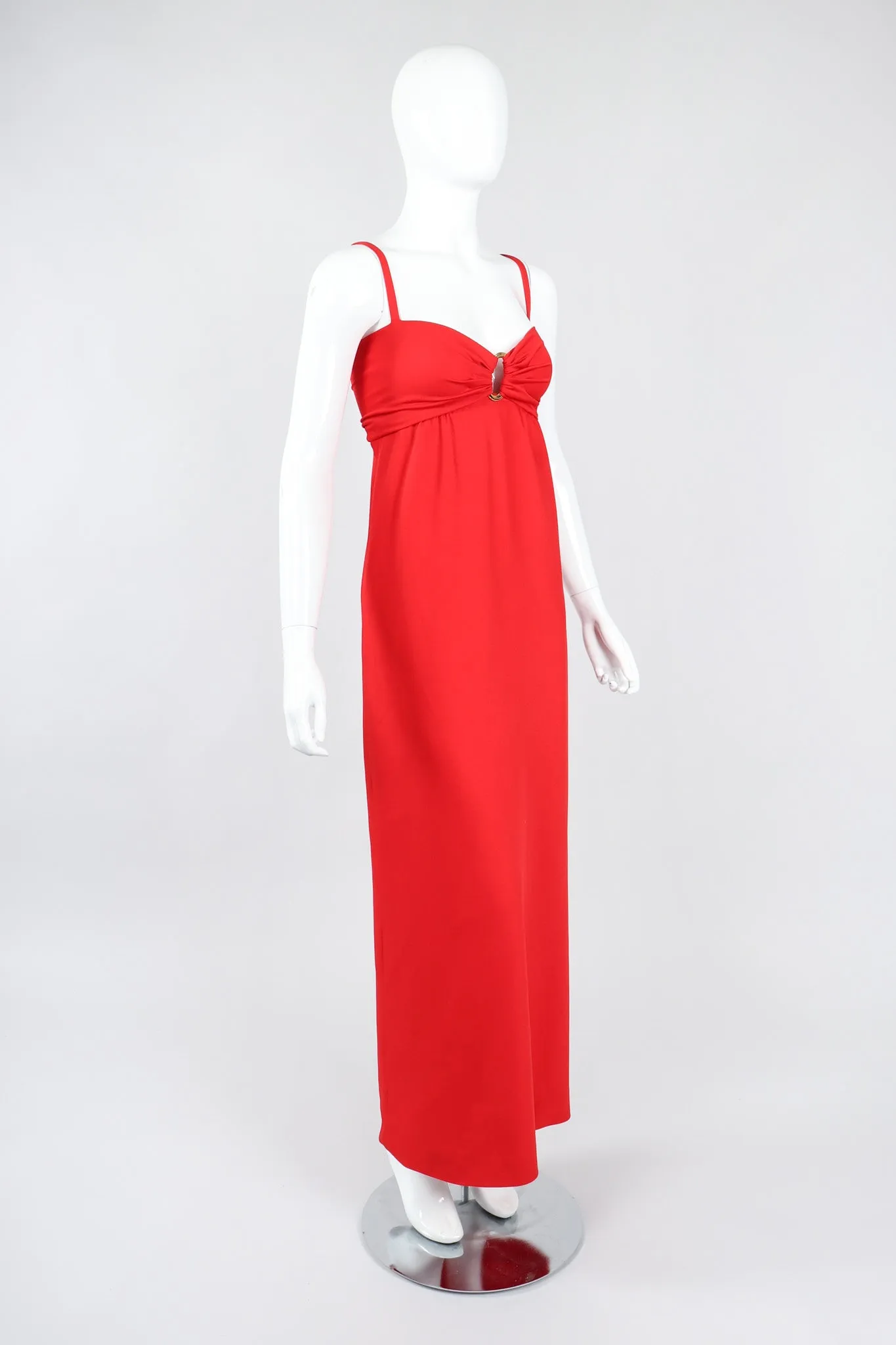 Empire Keyhole Dress