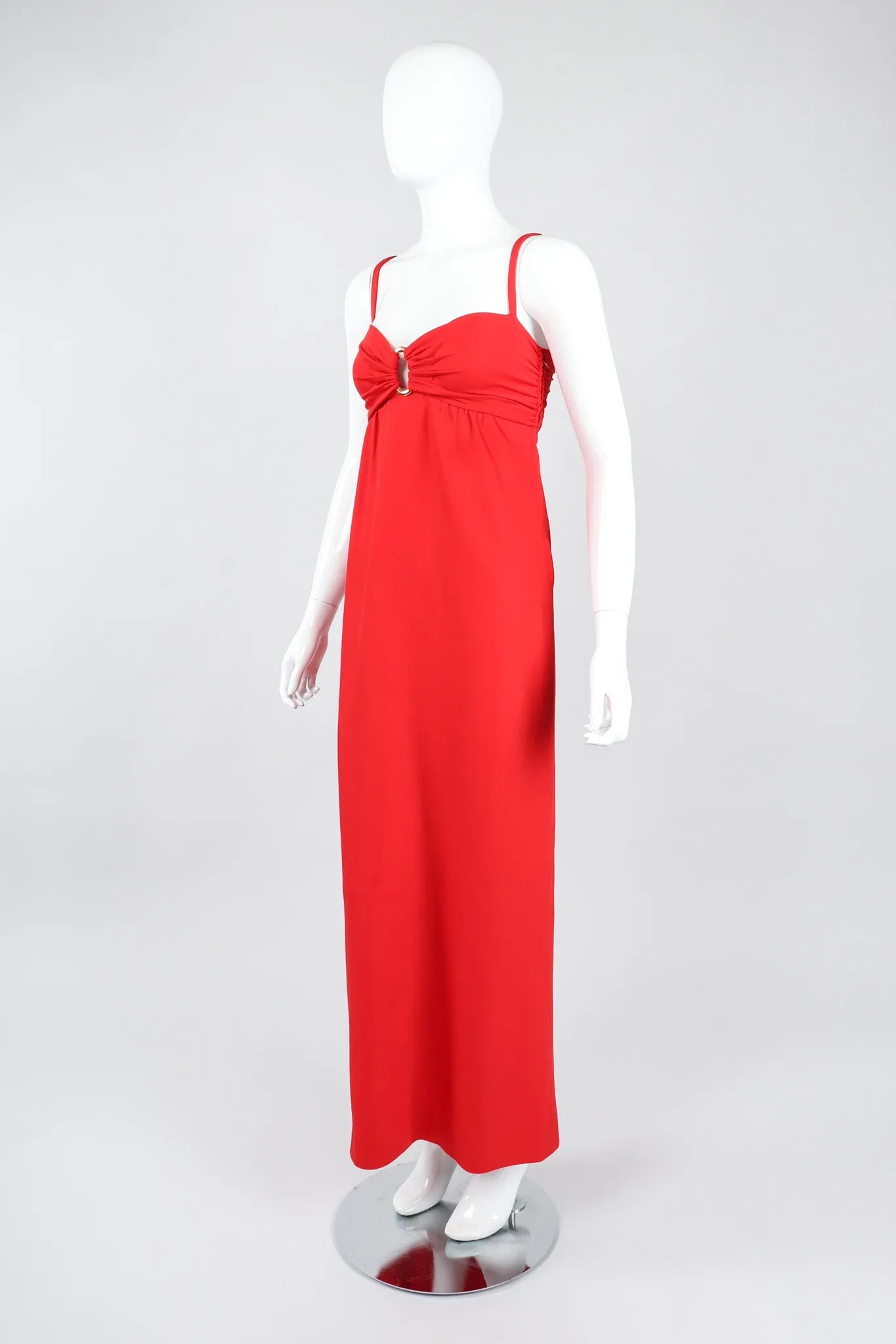 Empire Keyhole Dress