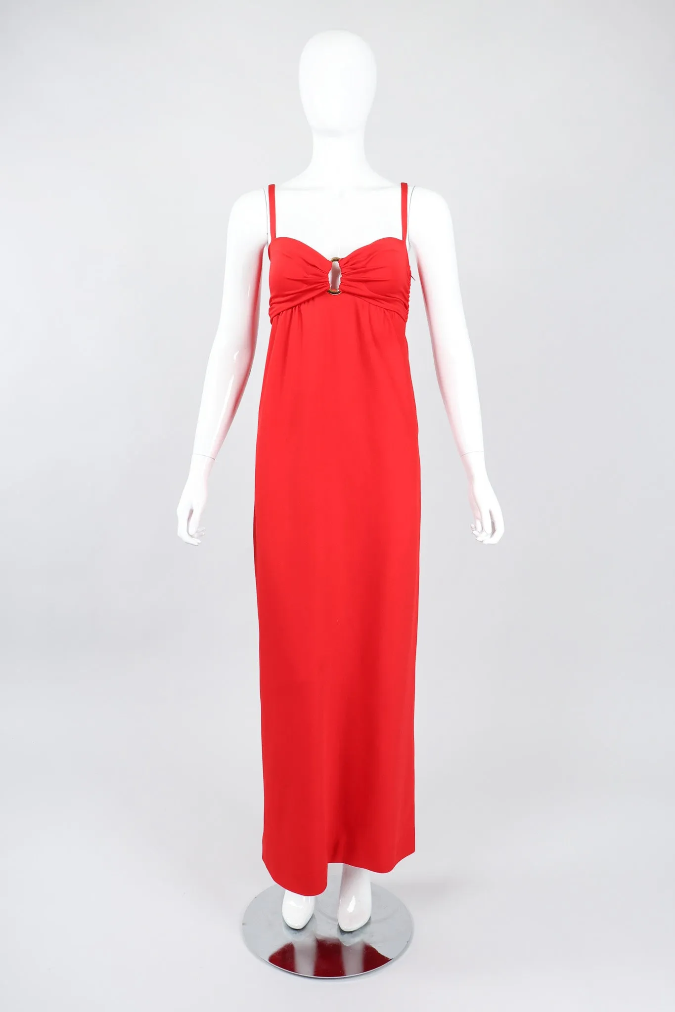 Empire Keyhole Dress