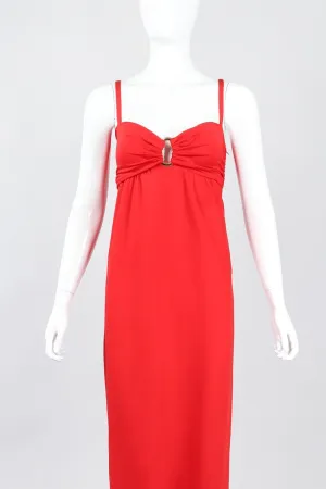 Empire Keyhole Dress