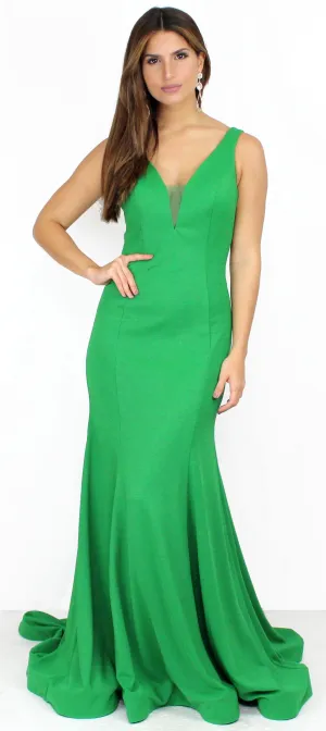 Fall in Love Emerald Mermaid Formal Gown